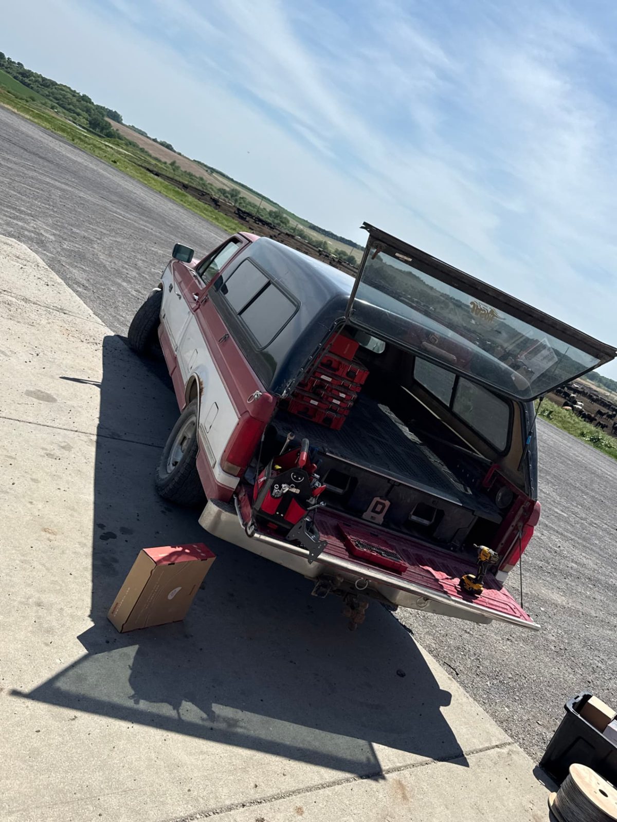 On-site at a rural job — real All Things Tech project by All Things Tech in Nebraska